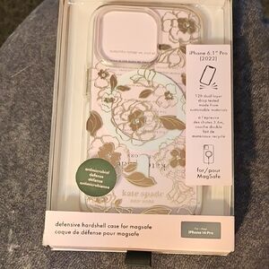 kate spade Pink and Green Floral Phone Case